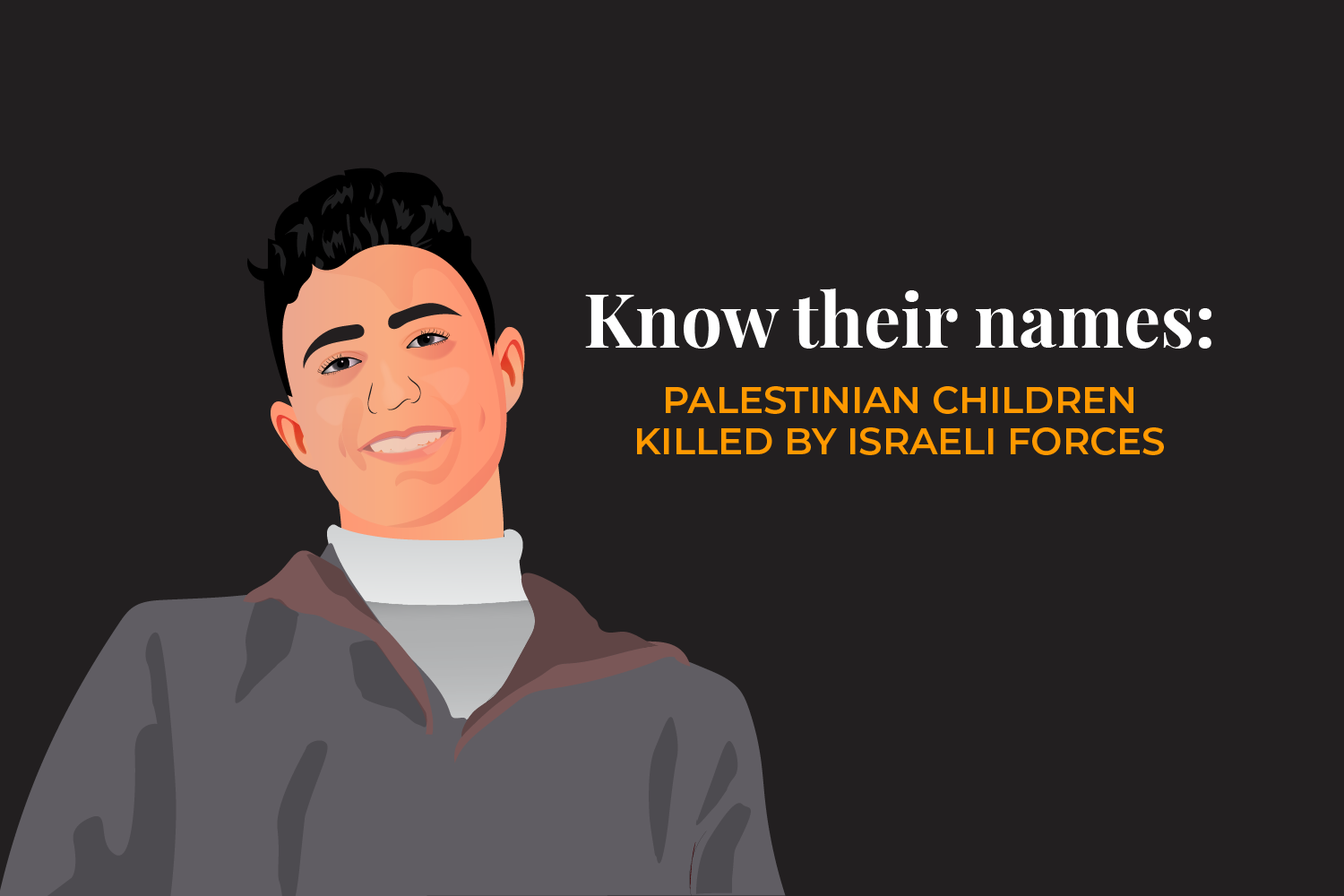 Know Their Names Palestinian Children Killed By Israeli Forces Ajlabs Ajenglish