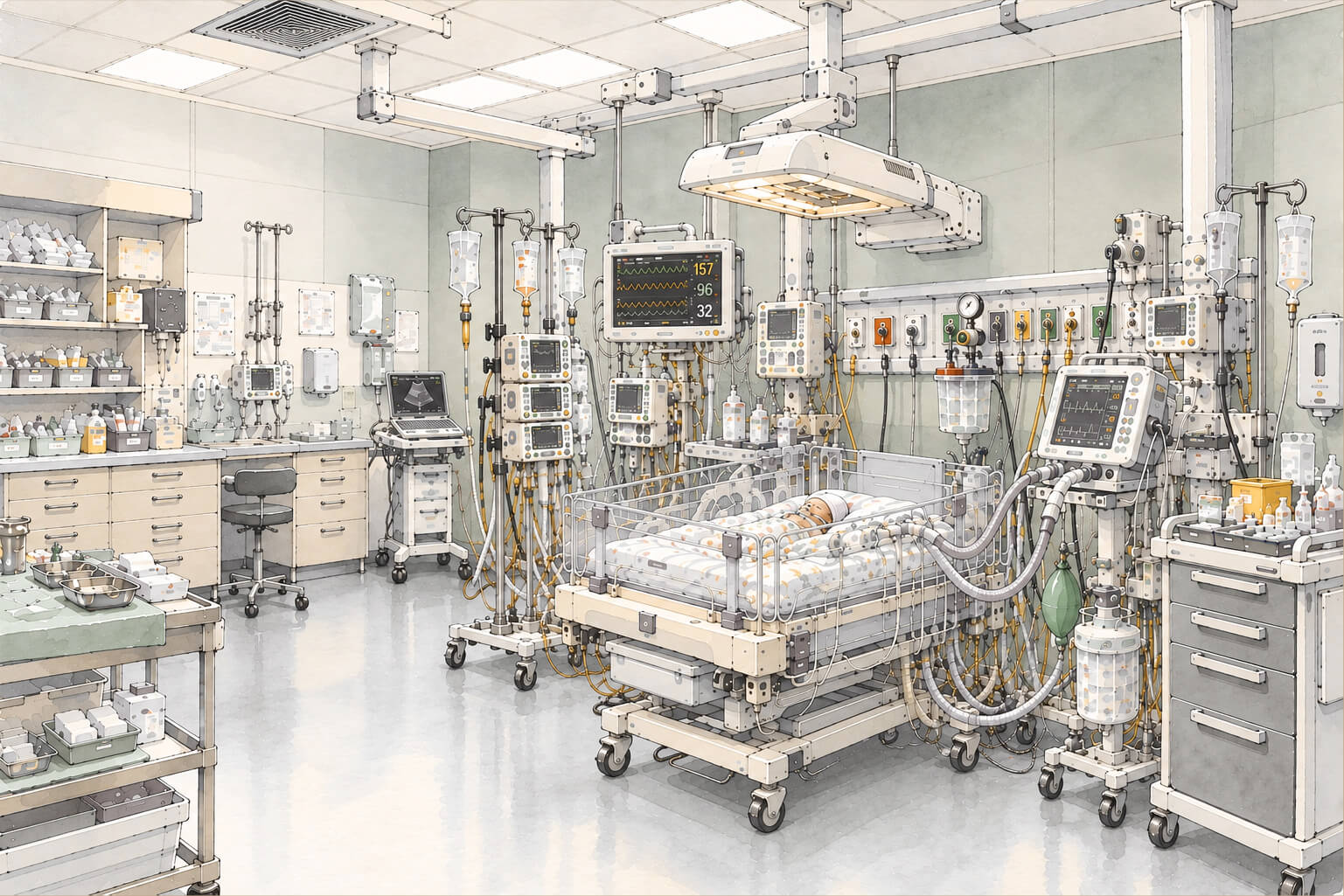 Paediatric intensive care unit